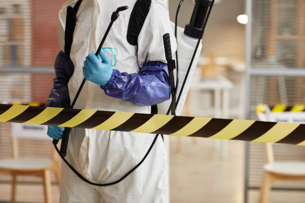 Professional Blood Cleanup technician working in West Alton, MO